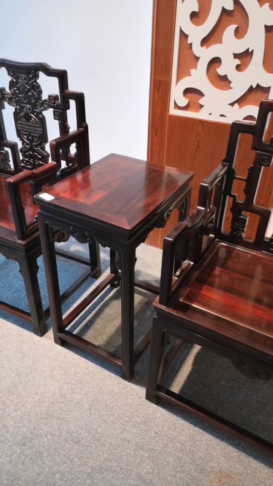 好物推荐#小叶紫檀福寿太师椅