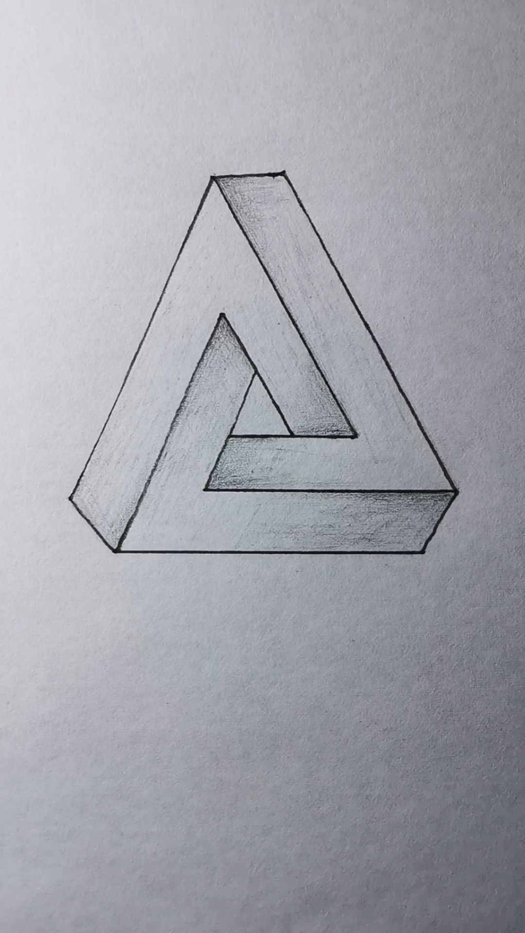 教你画不一样的立体三角形.