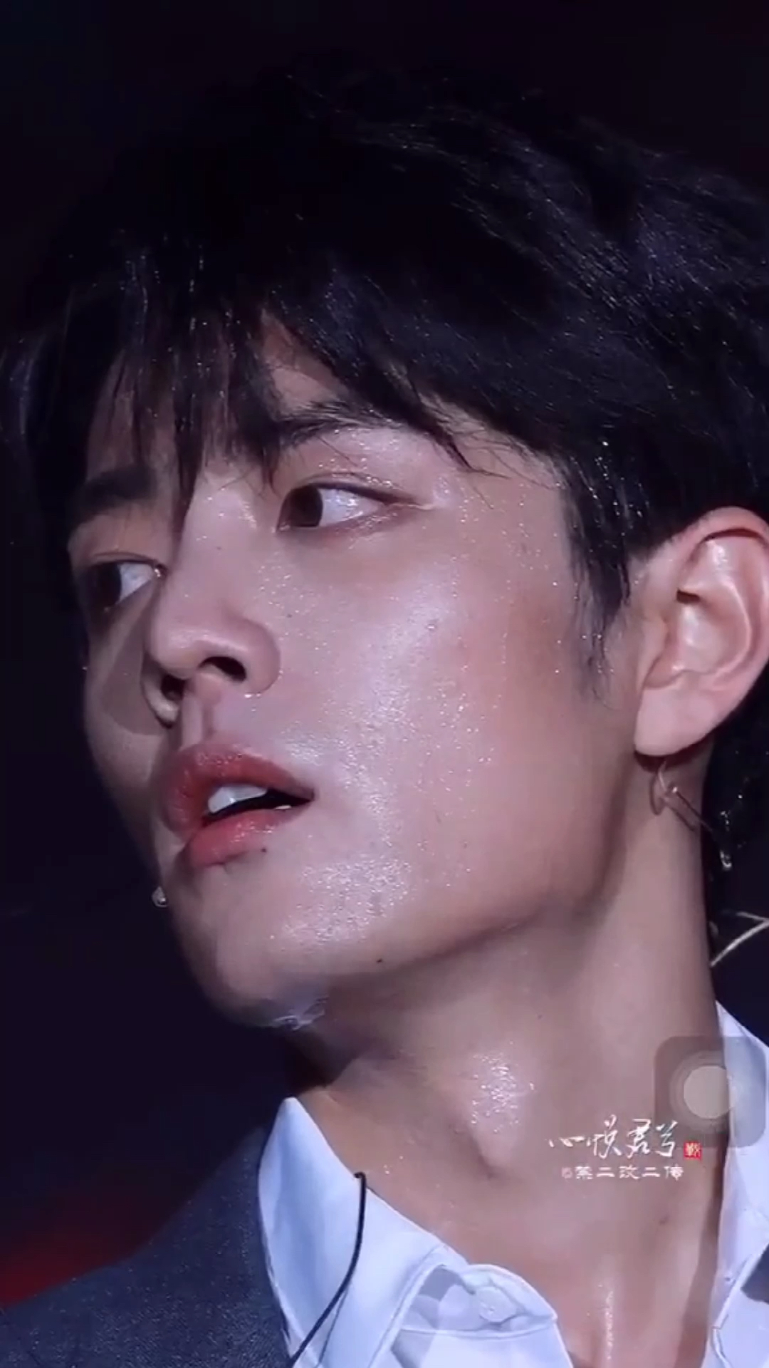 肖战#帅的人流汗都是帅的