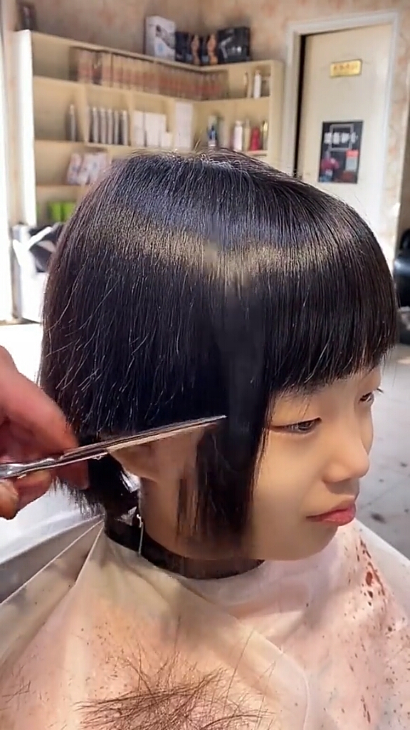 全民最牛手艺人#适合小女生的学生头发型