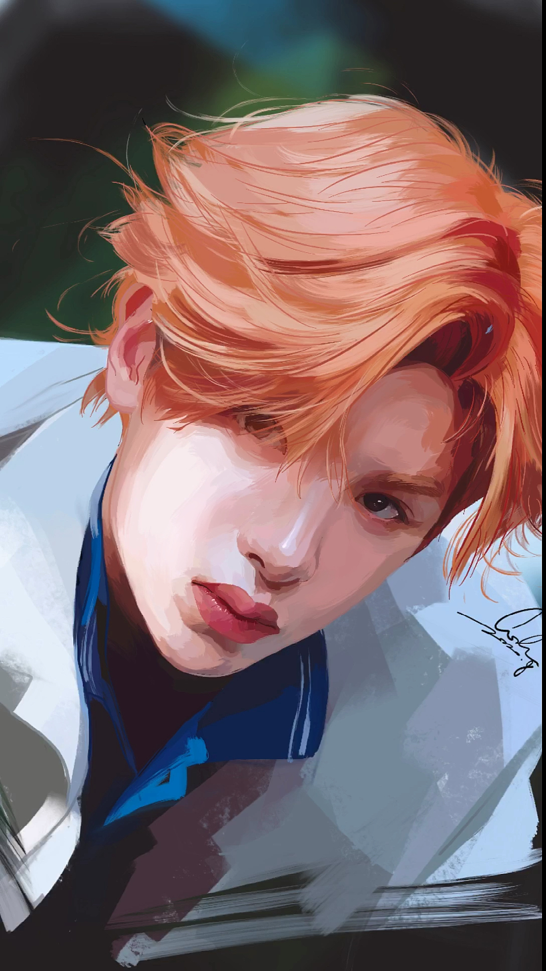 黄明昊#坚持看完,别相信草稿【手绘/黄明昊】