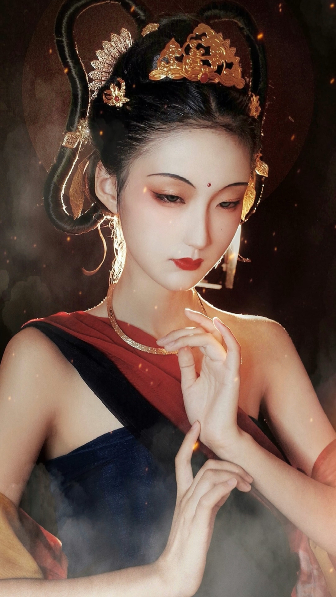 "你前程不想,想钗裙.