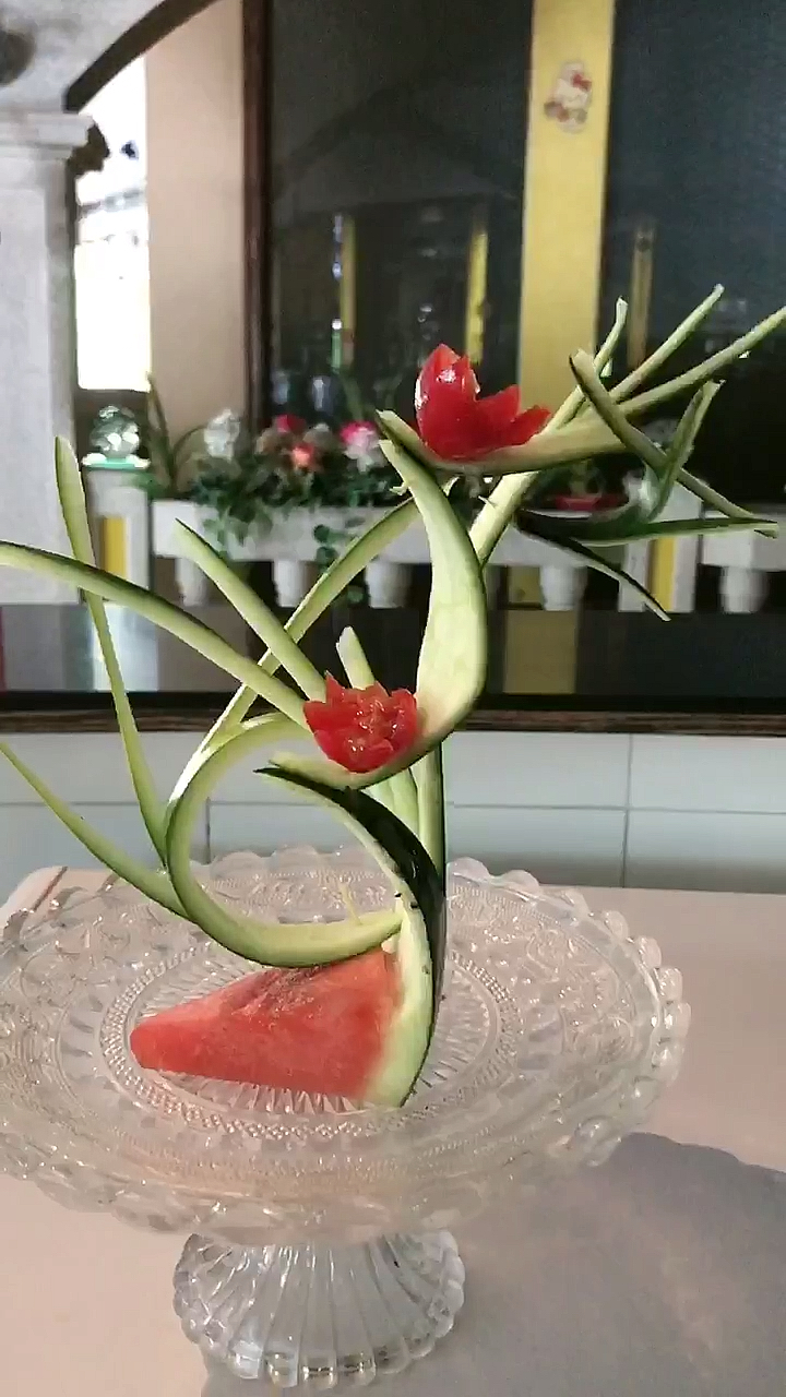 果盘艺术雕刻#哦豁,以为是青铜,结果遇到高手了