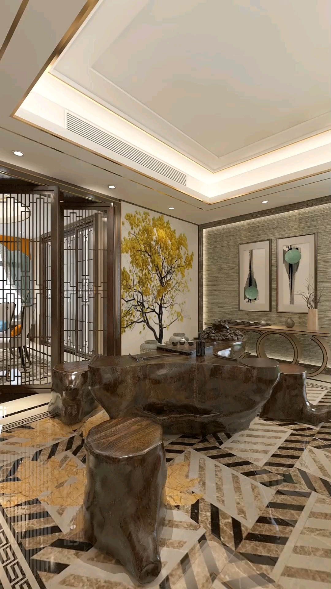 宁静致远的氛围让我待一天也没问题#新中式轻奢#茶室