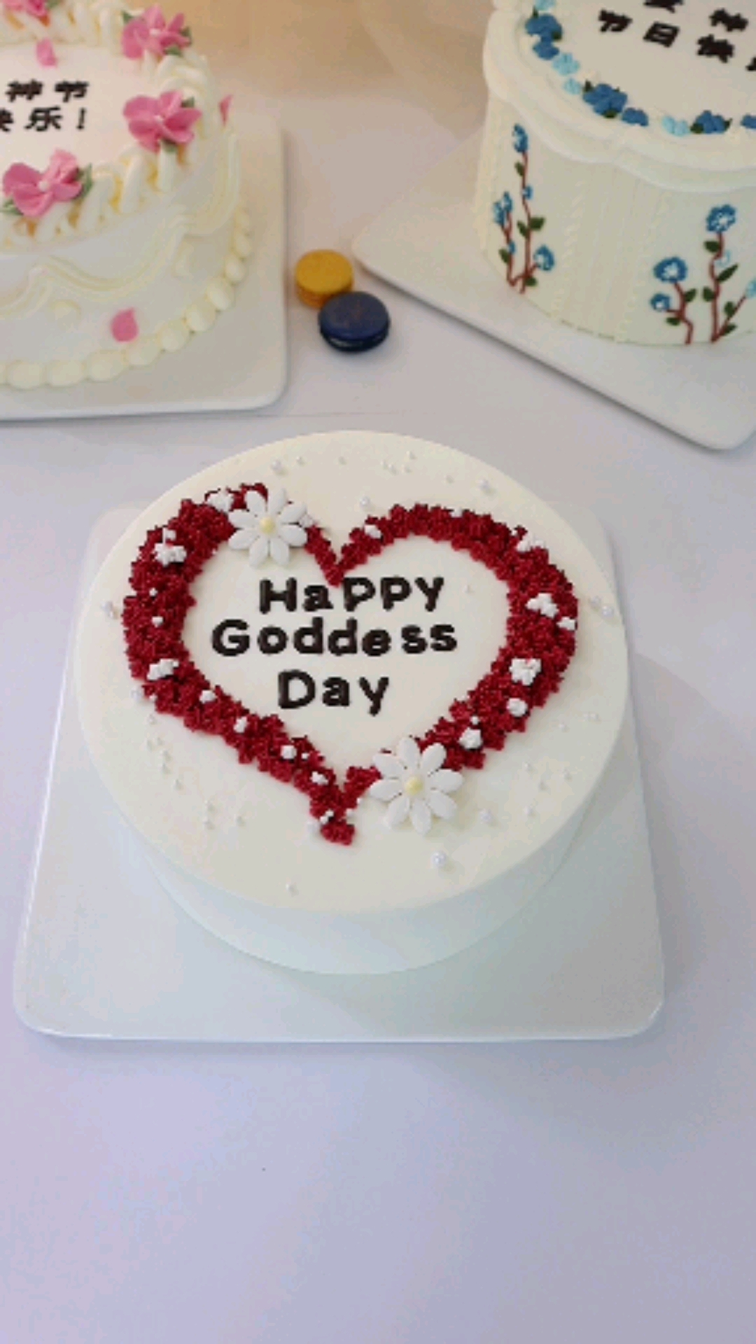 三八女神节#女神节款主题蛋糕,超简单