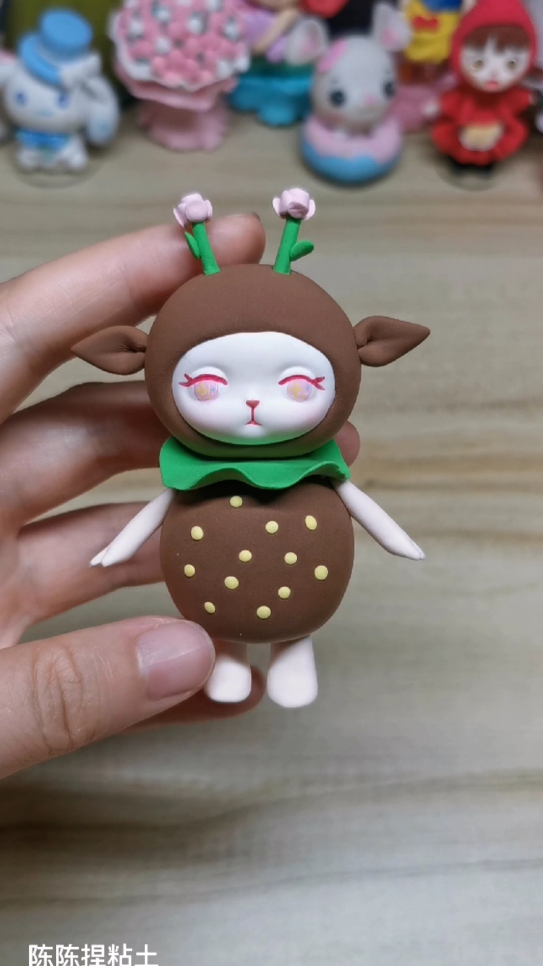 超轻粘土#粘土小鹿教程