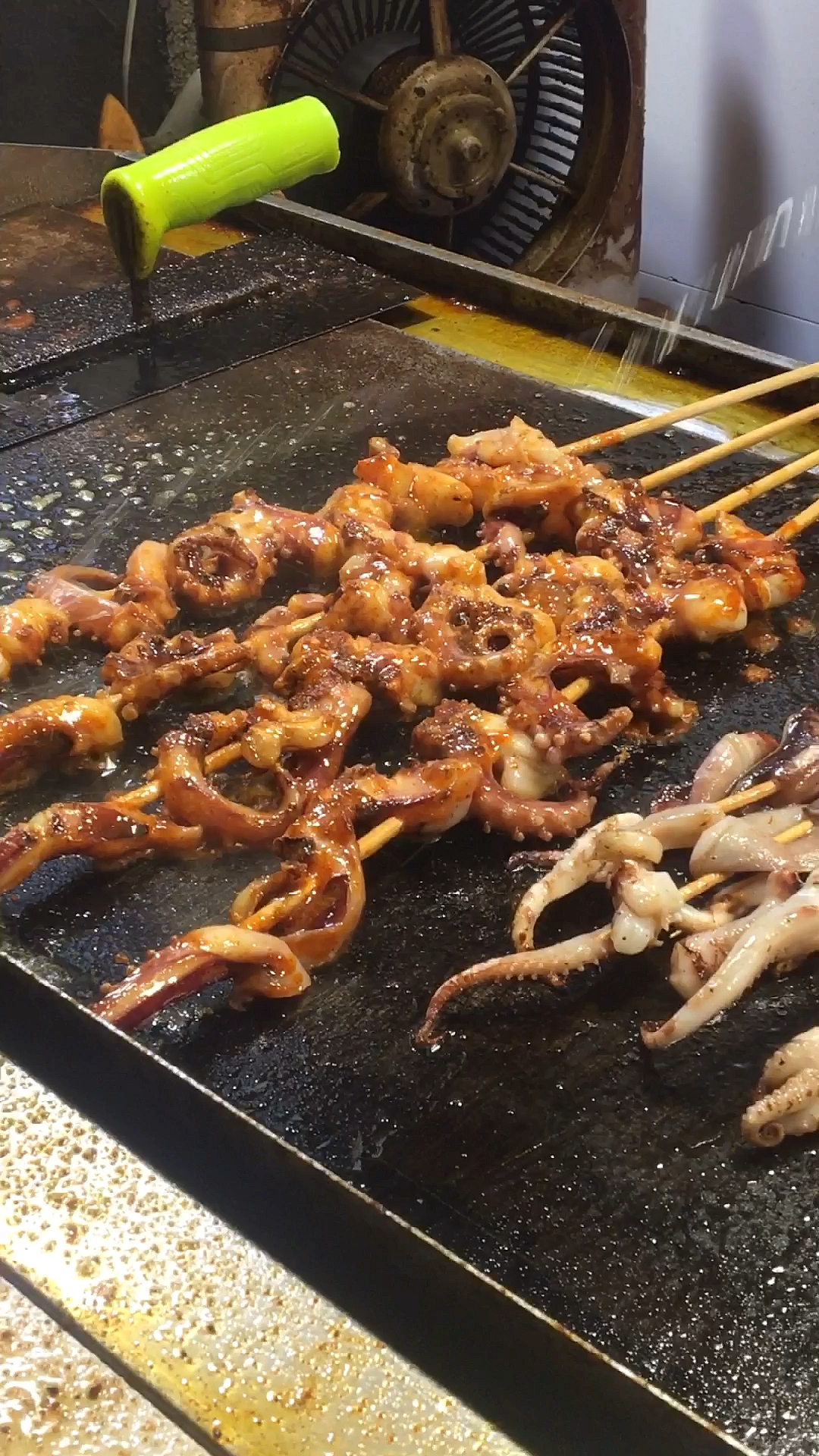 深夜放毒厦门网红美食铁板酱爆鱿鱼须