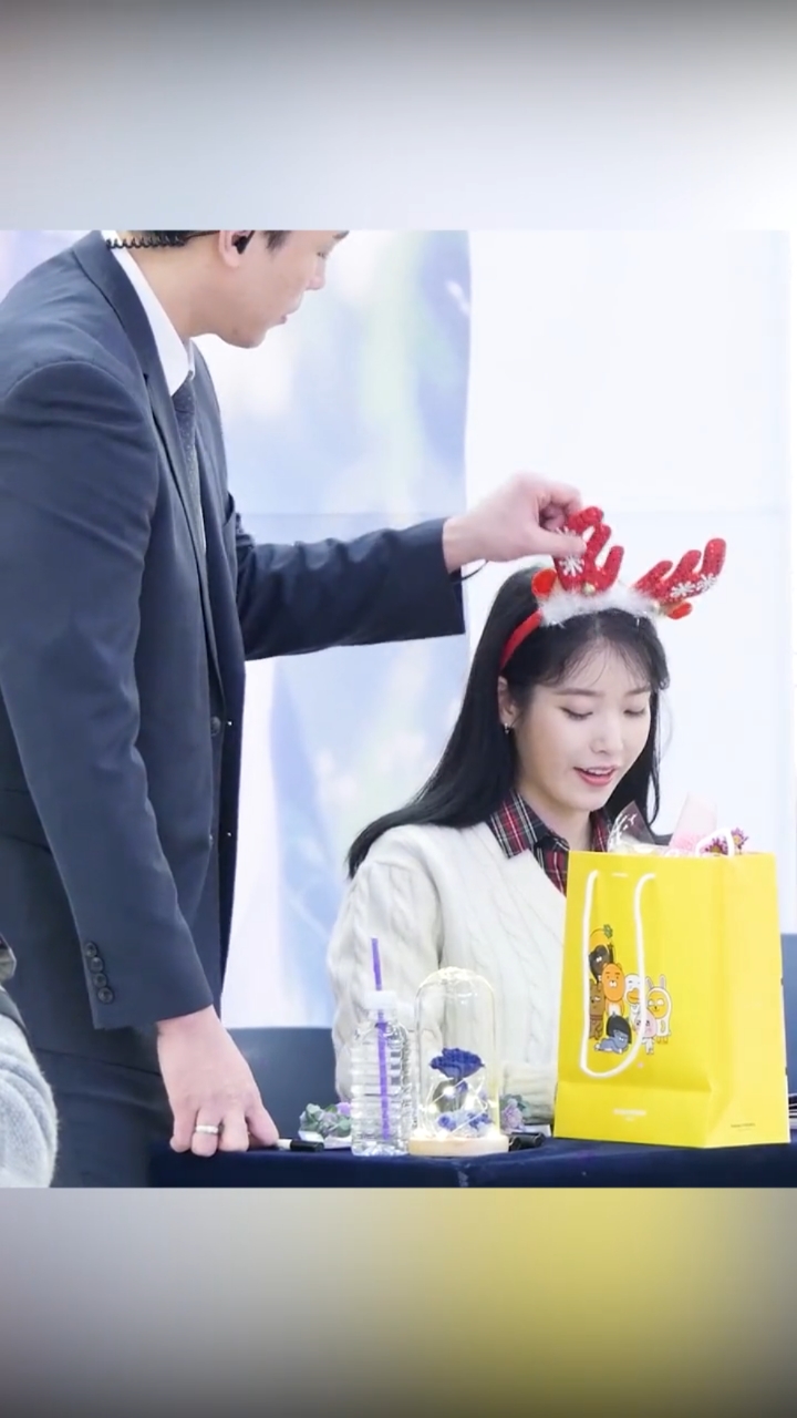 iu李知恩#有把iu当女儿宠的保镖大叔