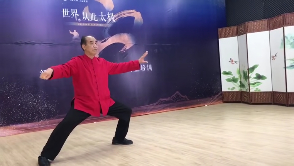 陈式太极拳#陈式太极拳单鞭,恩师陈照森太极拳公益培训课