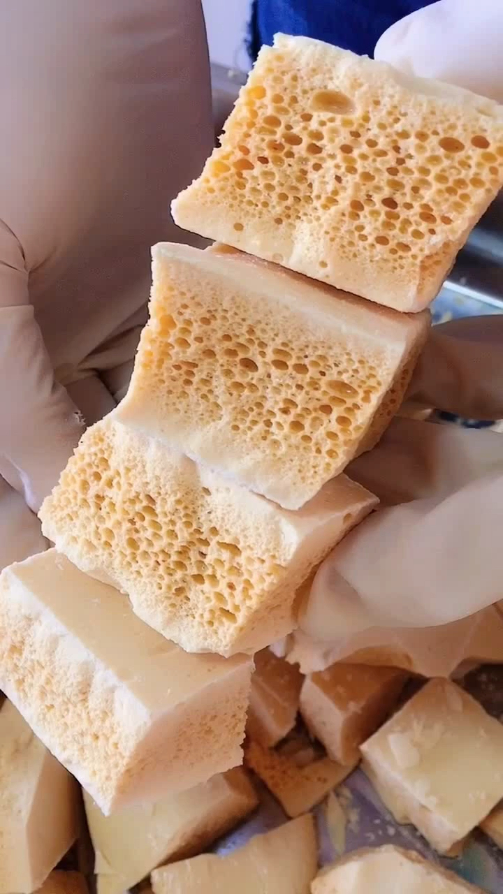 邢记龙须酥蜂窝糖#嘎嘎好吃