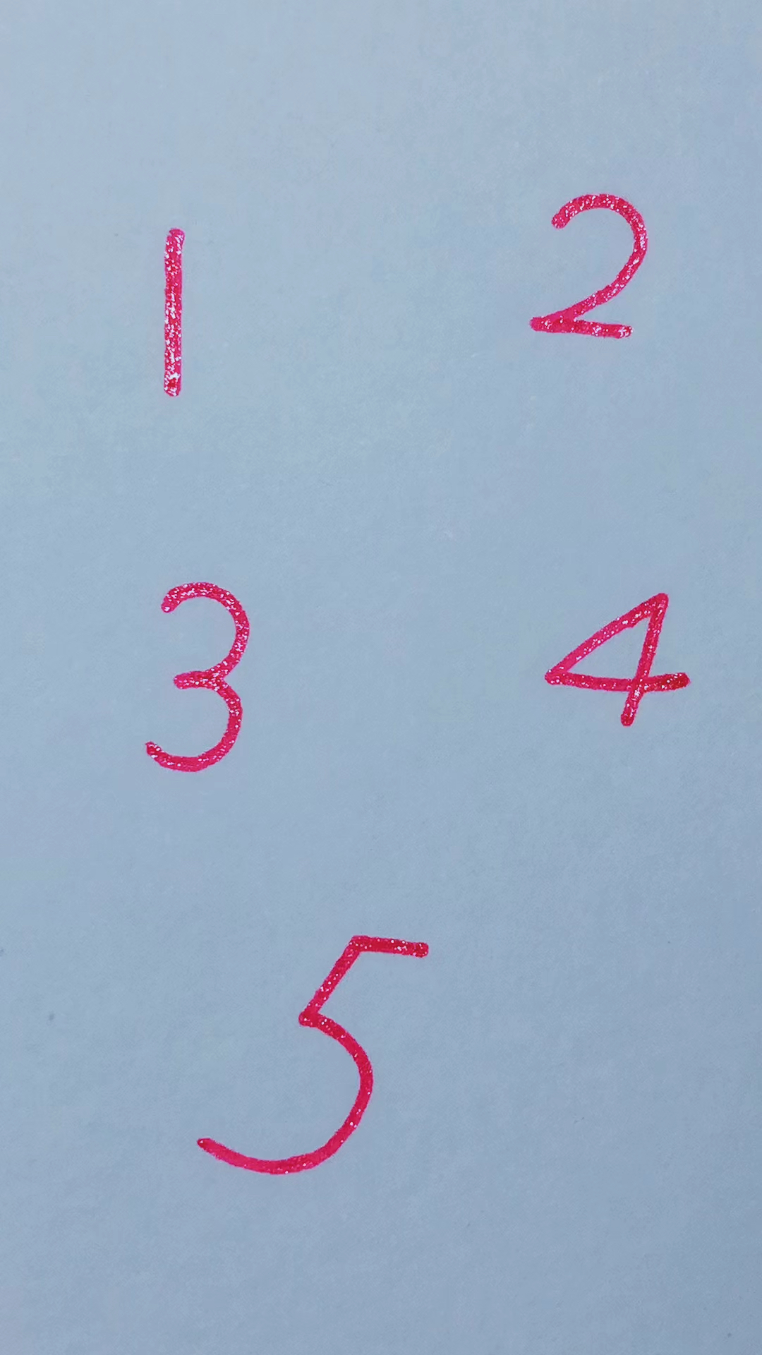 画画原来如此简单用数字12345画老鼠一家