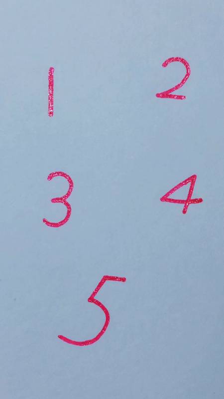 画画原来如此简单用数字12345画老鼠一家