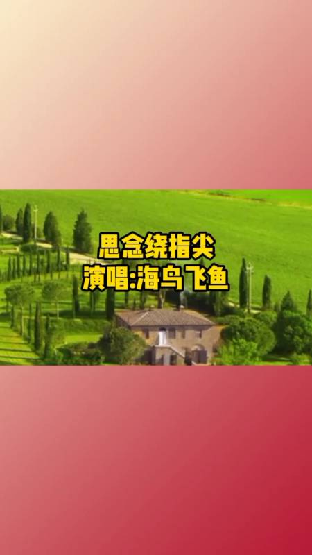 海鸟飞鱼演唱《思念绕指尖》经典老歌,好听极了