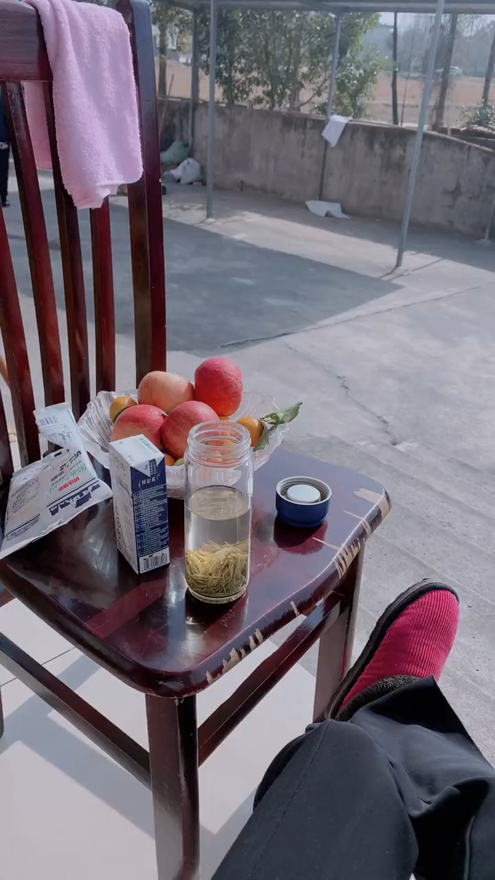 农村的下午茶,总是这么惬意