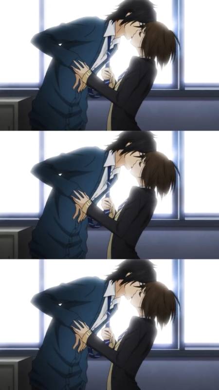 动漫#动漫中让人心动的瞬间,好撩啊!