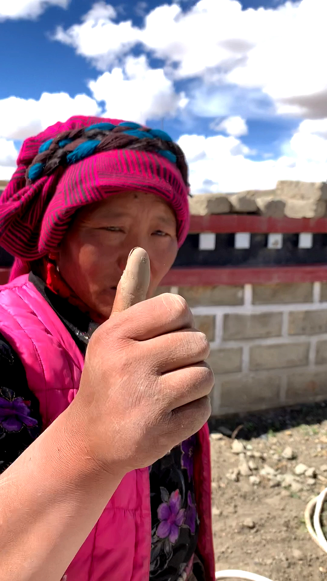 中印边境第一村吉汝村#中印边境第一村吉汝村阿佳也是边境卫士