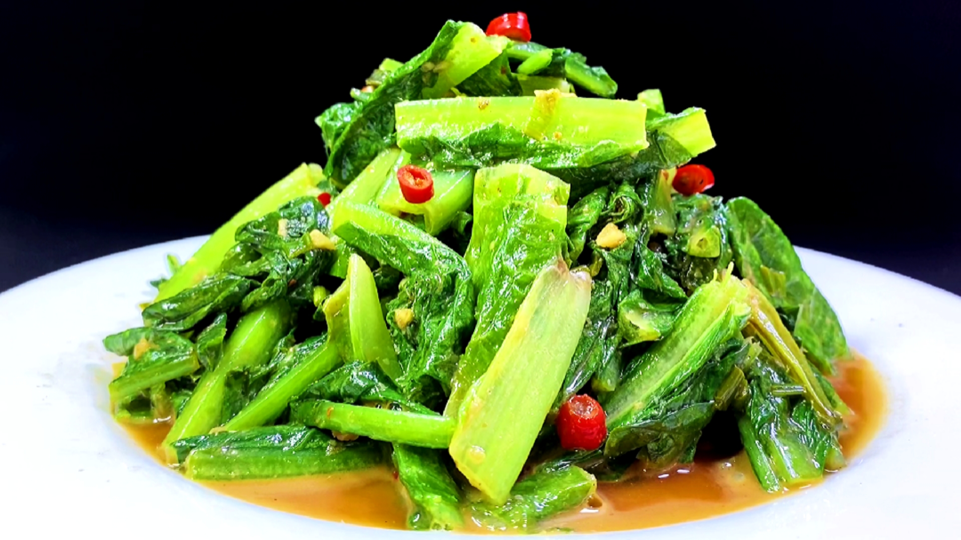 美食#油麦菜清淡好吃不油腻的做法