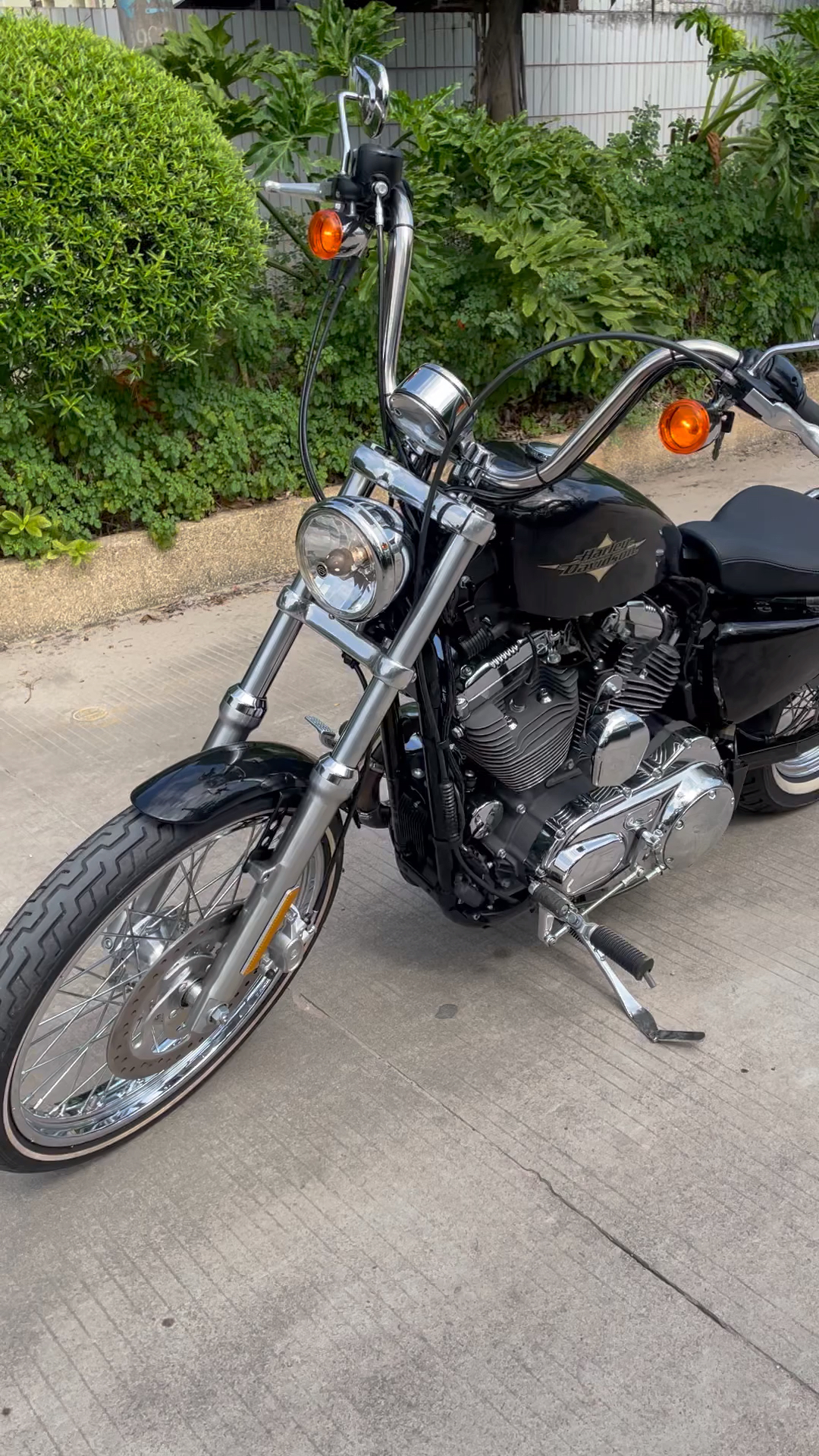 哈雷摩托#哈雷72v运动者