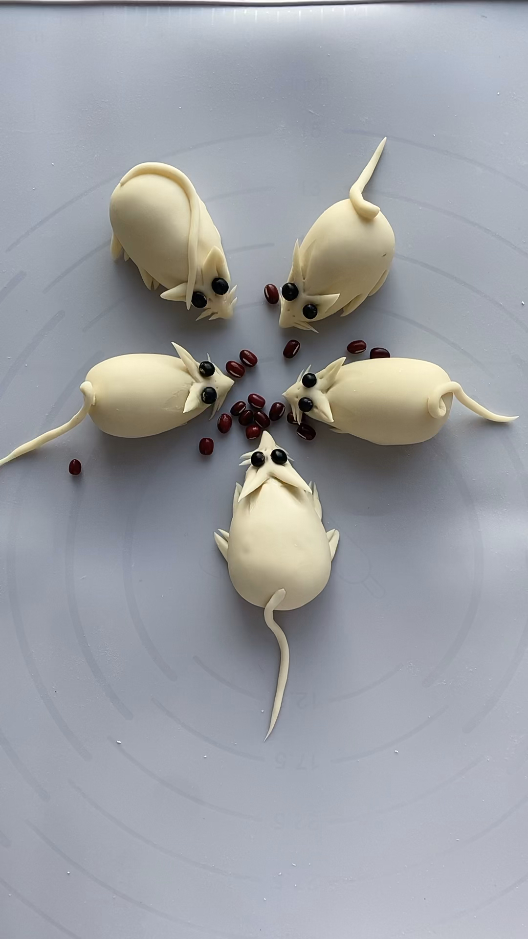 面食分享#可爱的小老鼠馒头,你学会了吗?