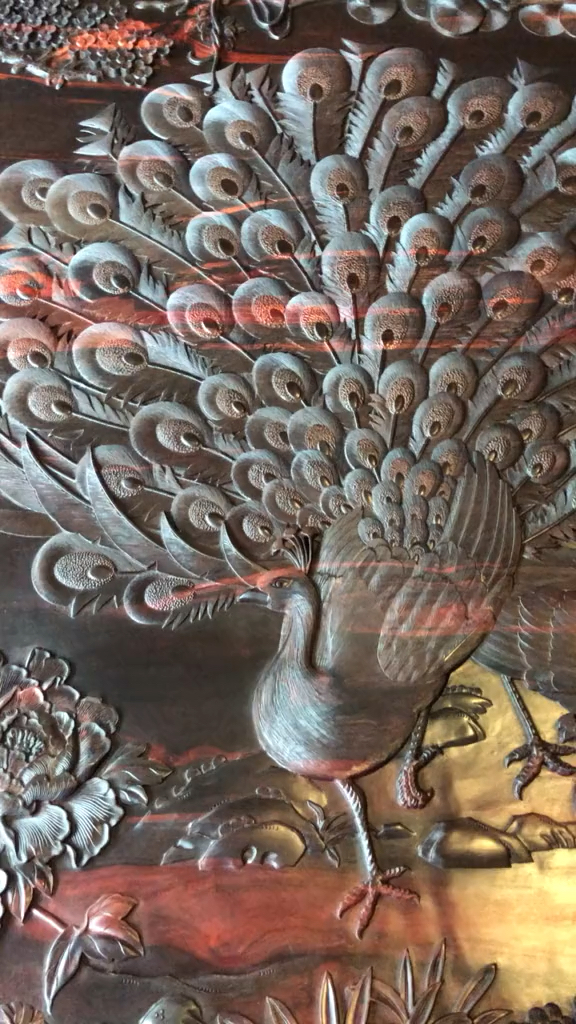 古典红木家具#艺术与雕刻的完美结合,丝翎檀雕.-度小视