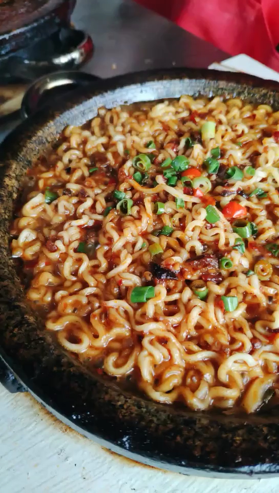 石锅方便面#石锅方便面去哪个技术中心容城小吃培训学校