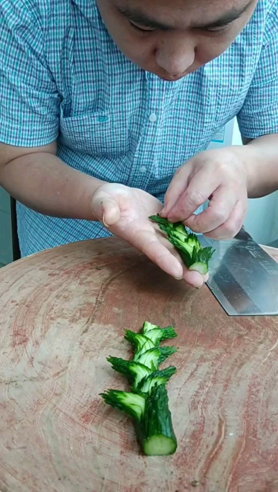 黄瓜蓑衣花刀刀法