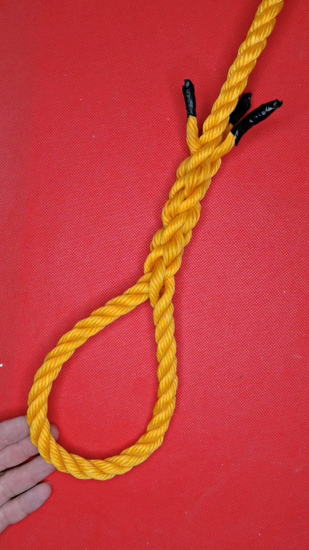 实用绳结美观实用的三股绳圈