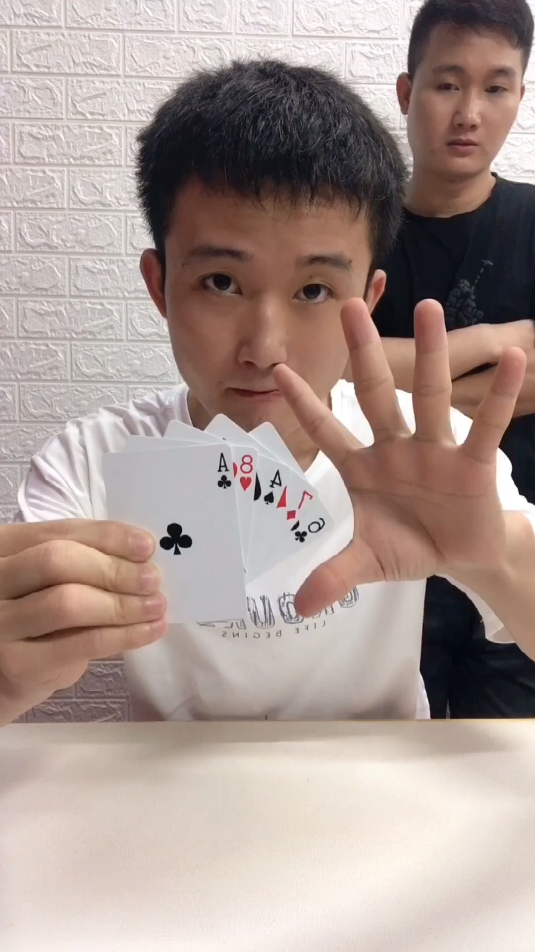 记录生活#赌神搓牌!