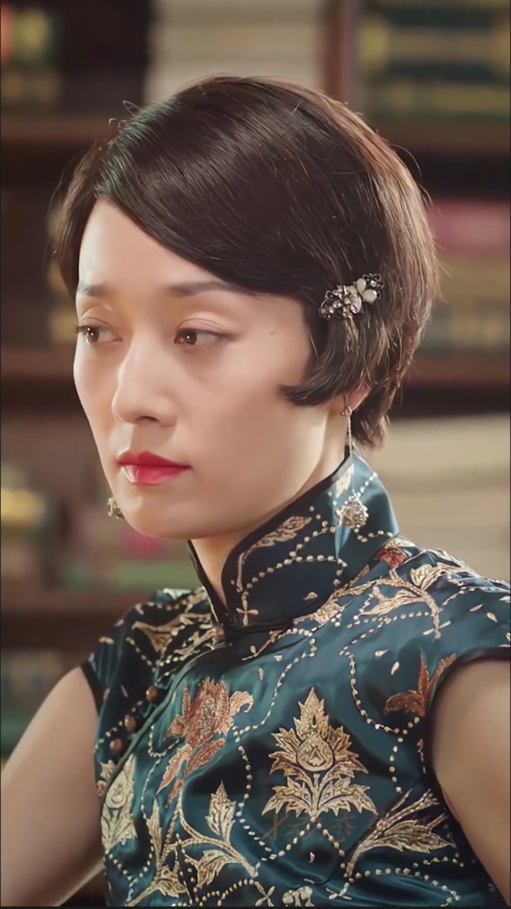 马伊琍#旗袍美探