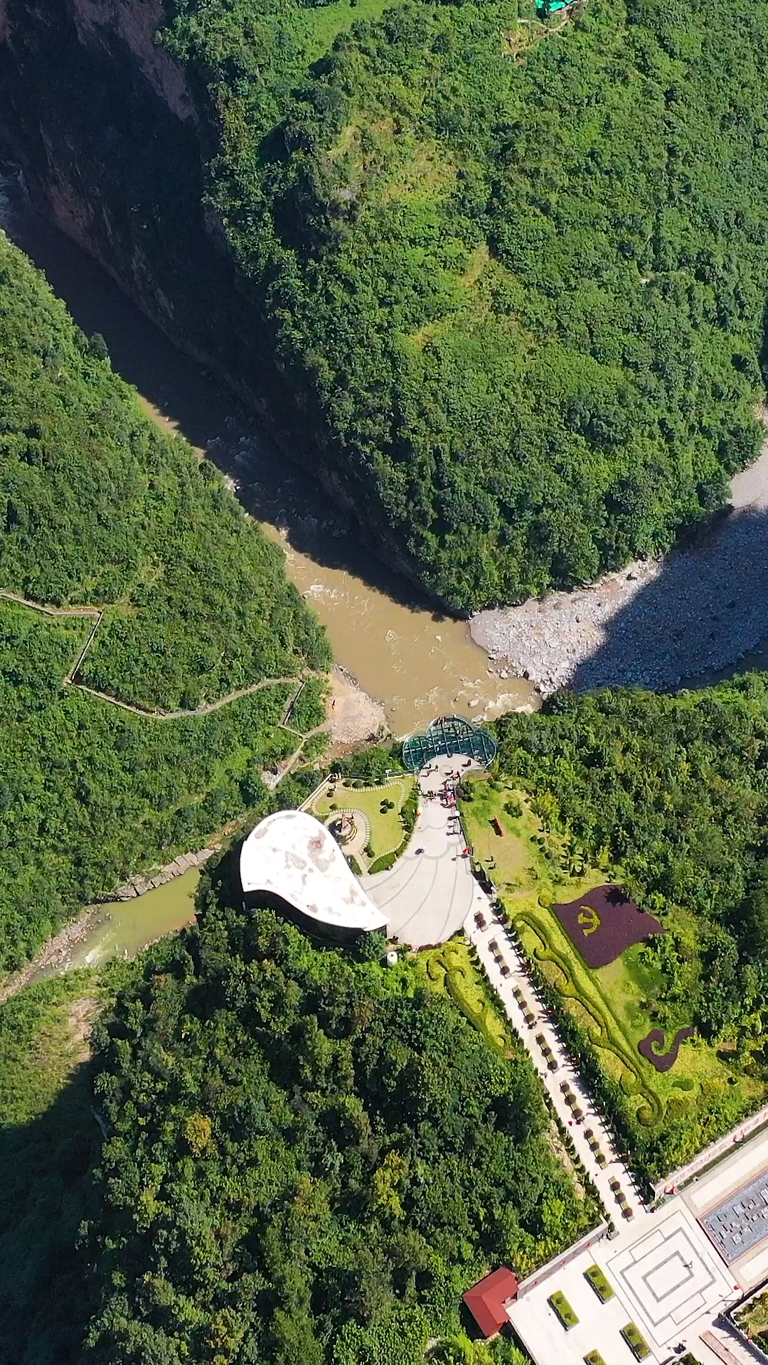 航拍云贵川交界处,鸡鸣三省,一鸡鸣三省闻