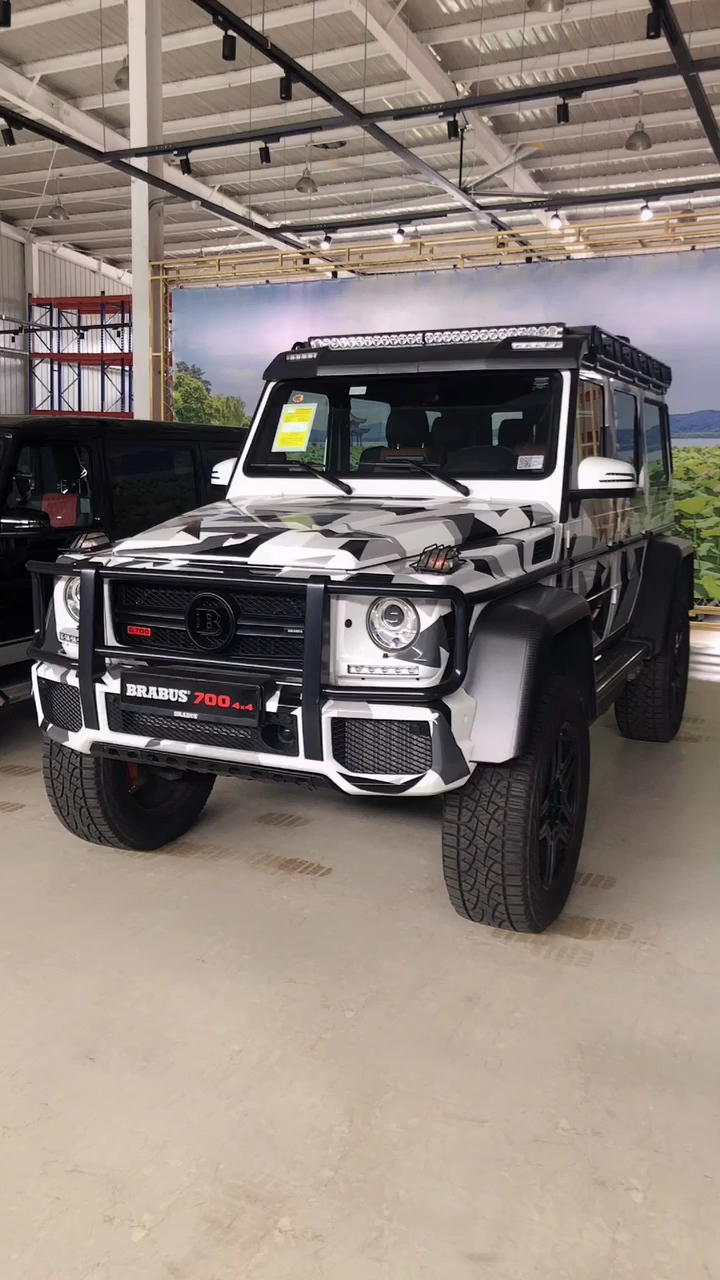 奔驰大g#看一款不一样的奔驰g巴博斯版奔驰g7004*4