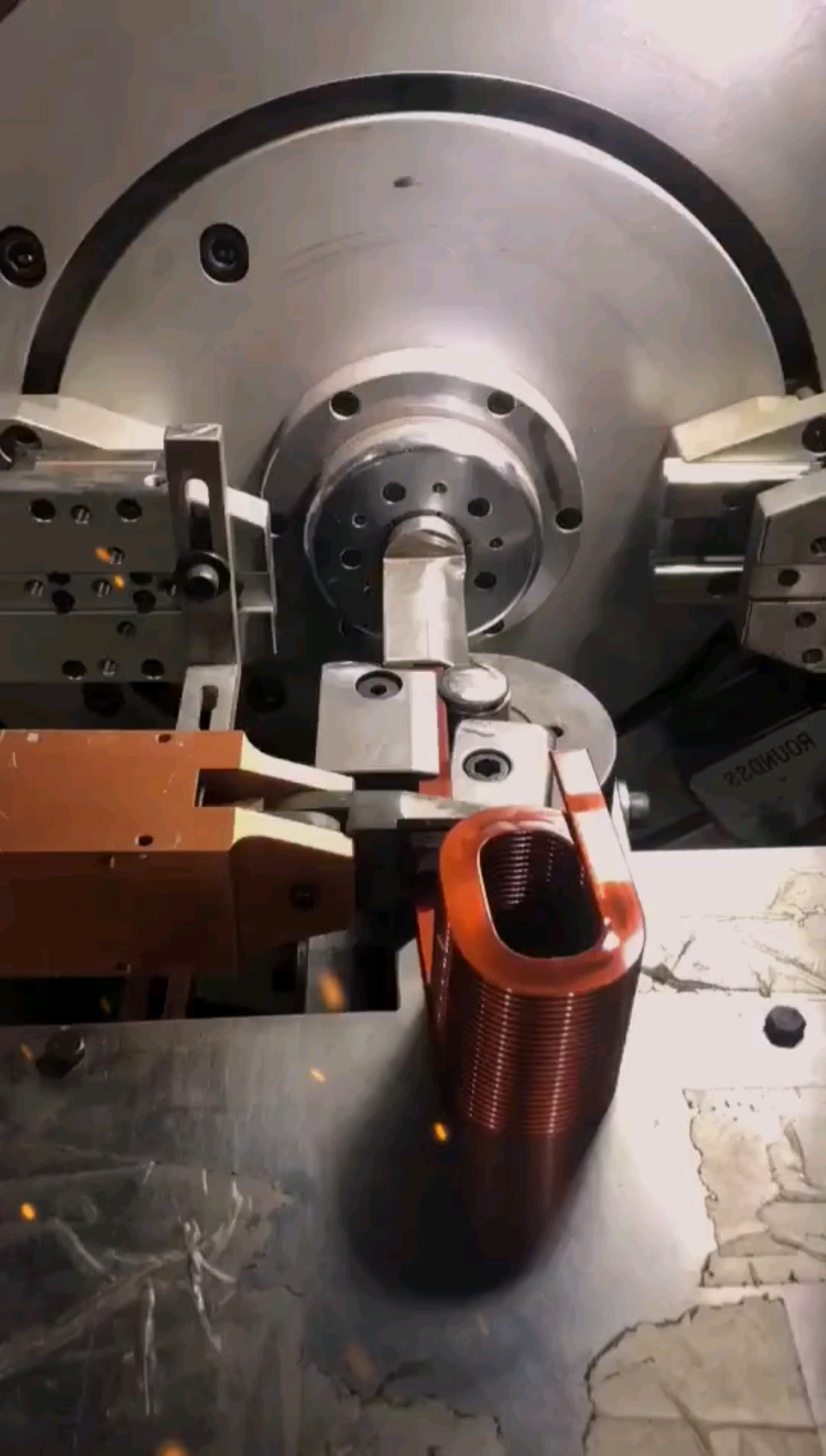 扁平线圈绕线机