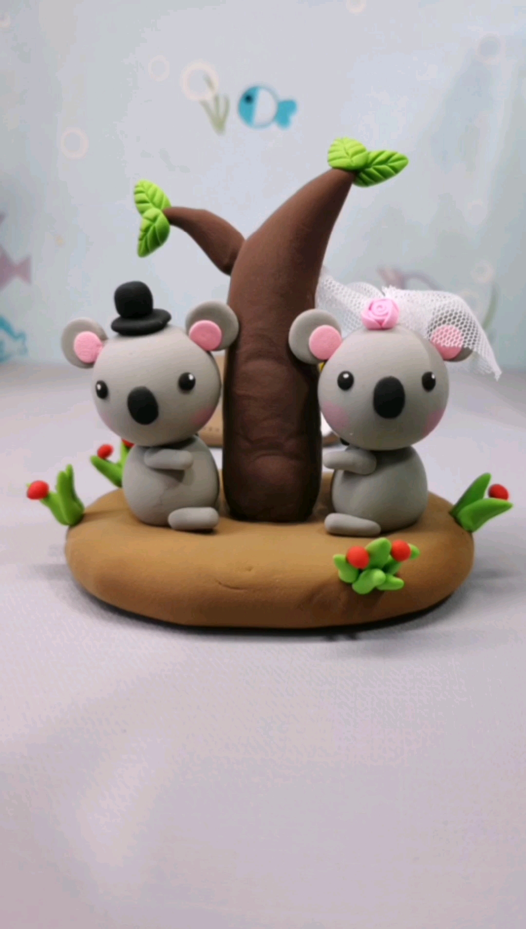 超轻粘土#粘土考拉教程