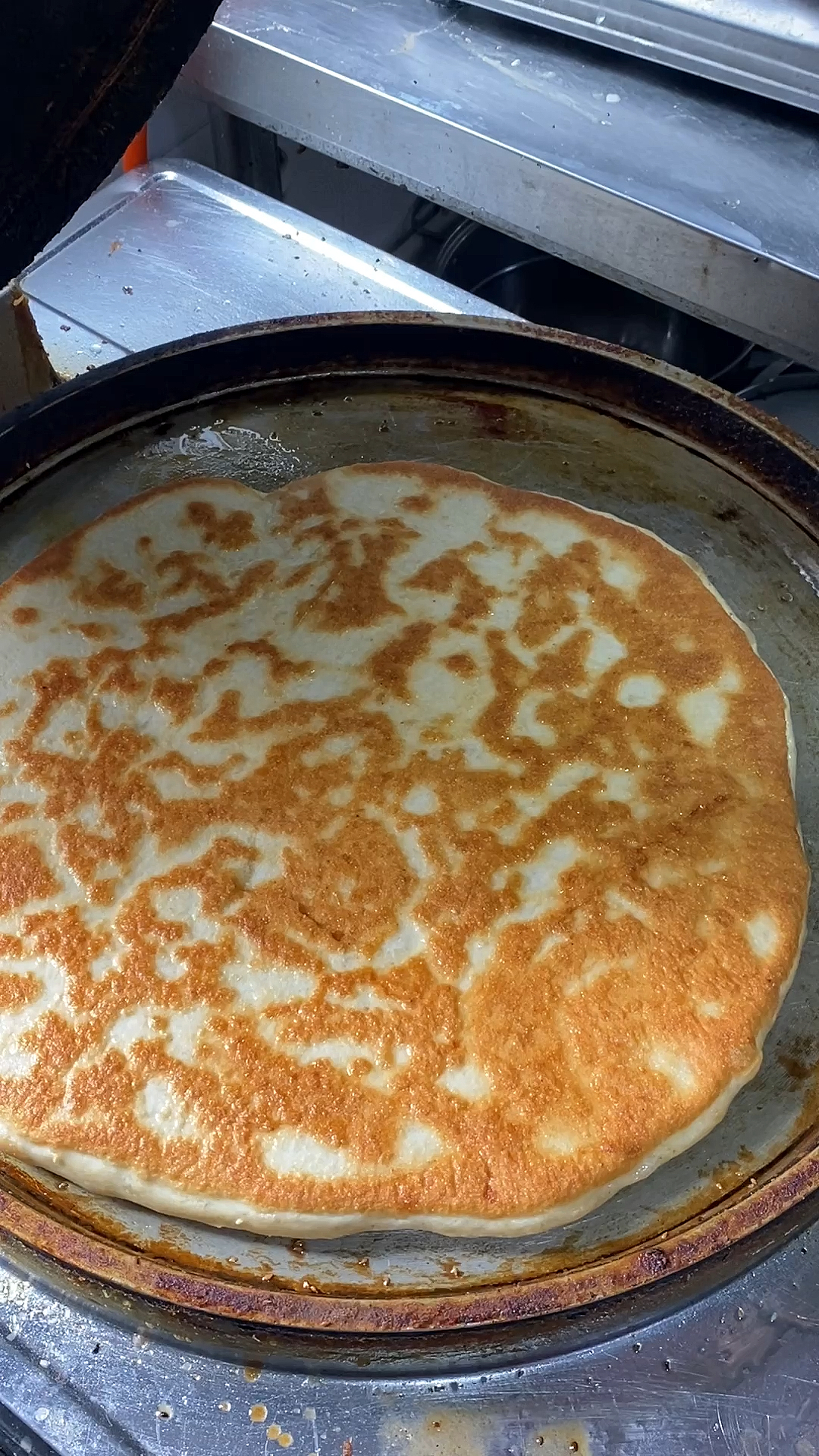 发面油烙馍凉了也不硬