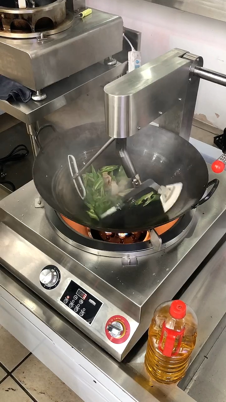 在家做个拿手菜#炒菜机商用炒菜机器人