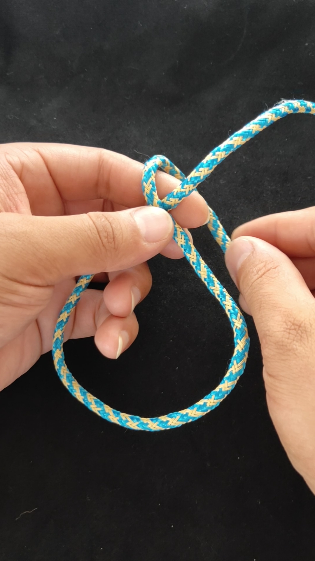 实用绳结#正宗狗牙套绳结打法