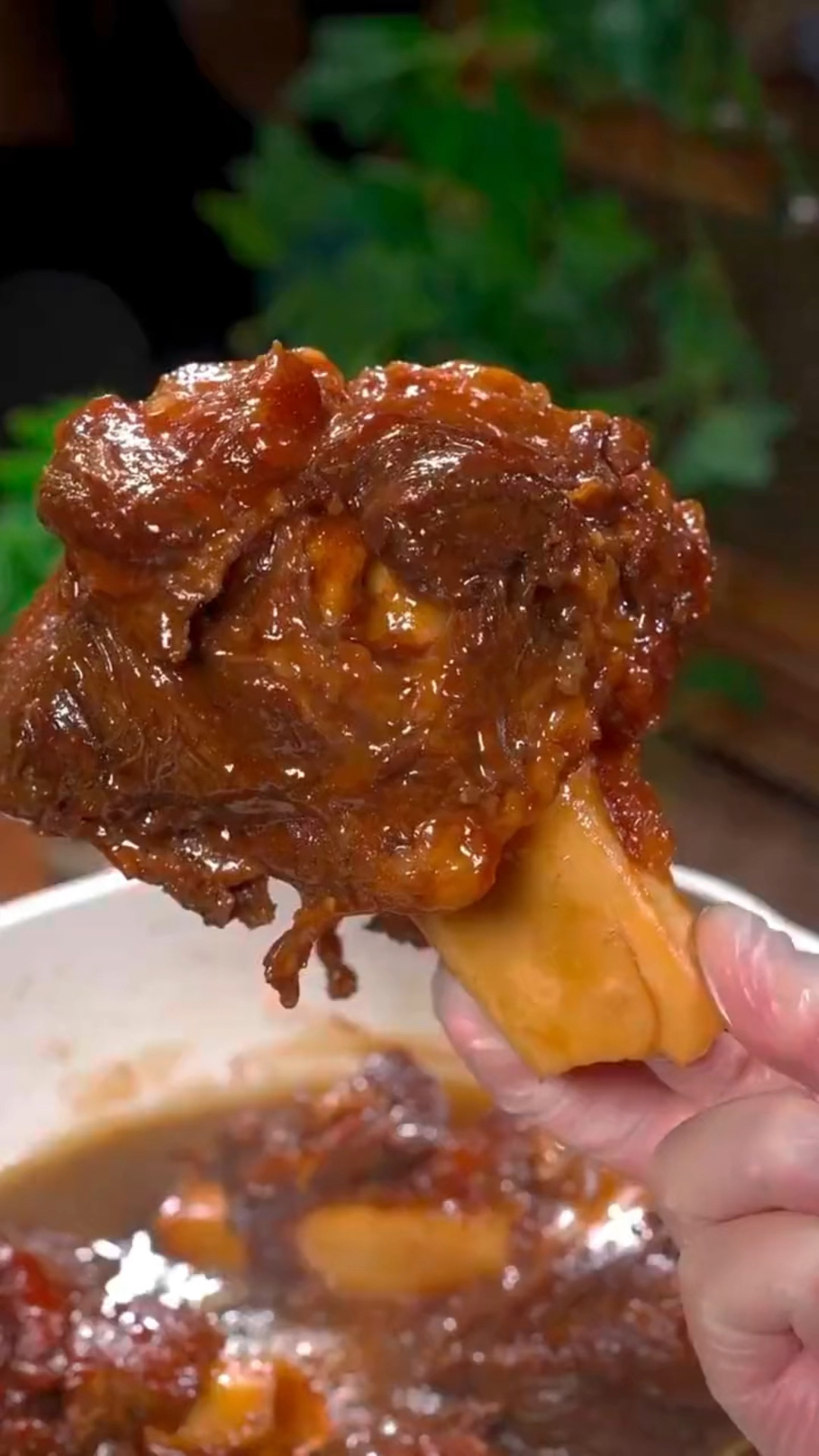 美食#酱大棒骨的做法