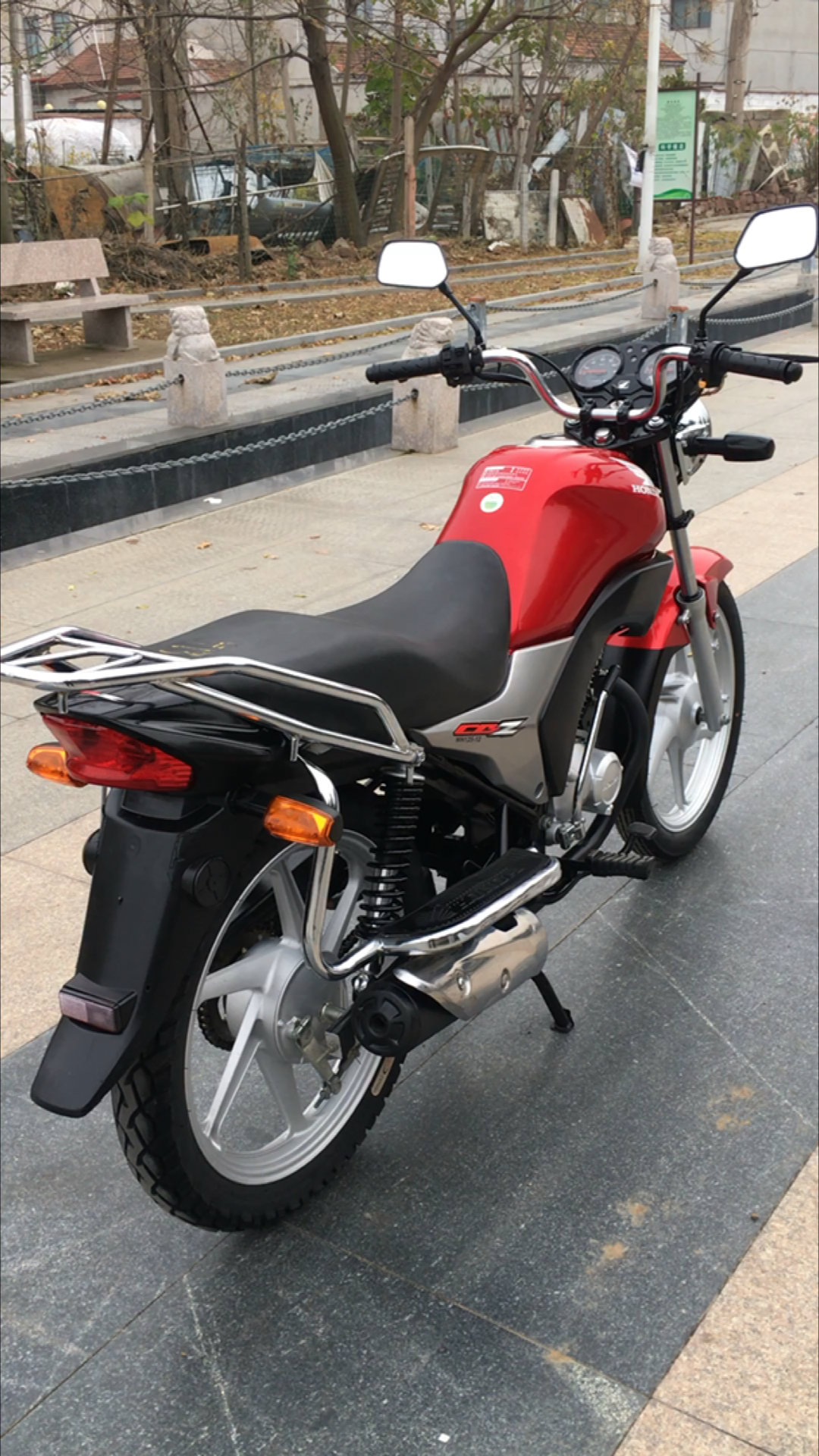 摩托车#五羊本田锋朗