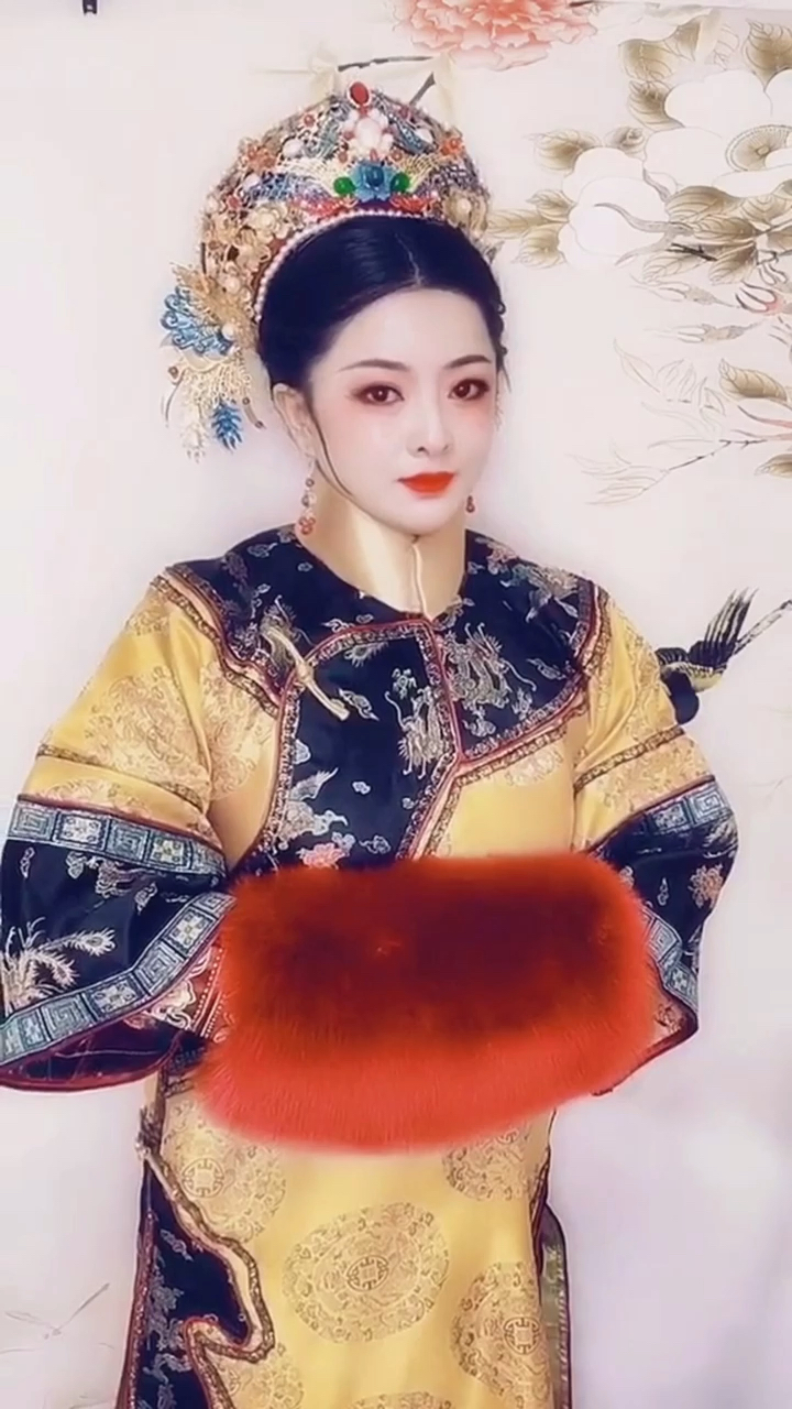 我是造型师手工定制旗装旗头