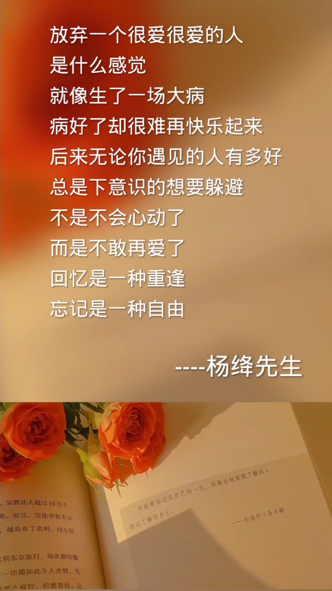 情感故事#回忆是一种重逢忘记是一种自由