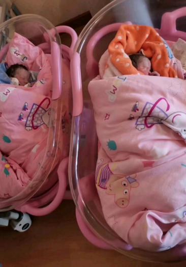 刚出生双胞胎婴儿照片图片