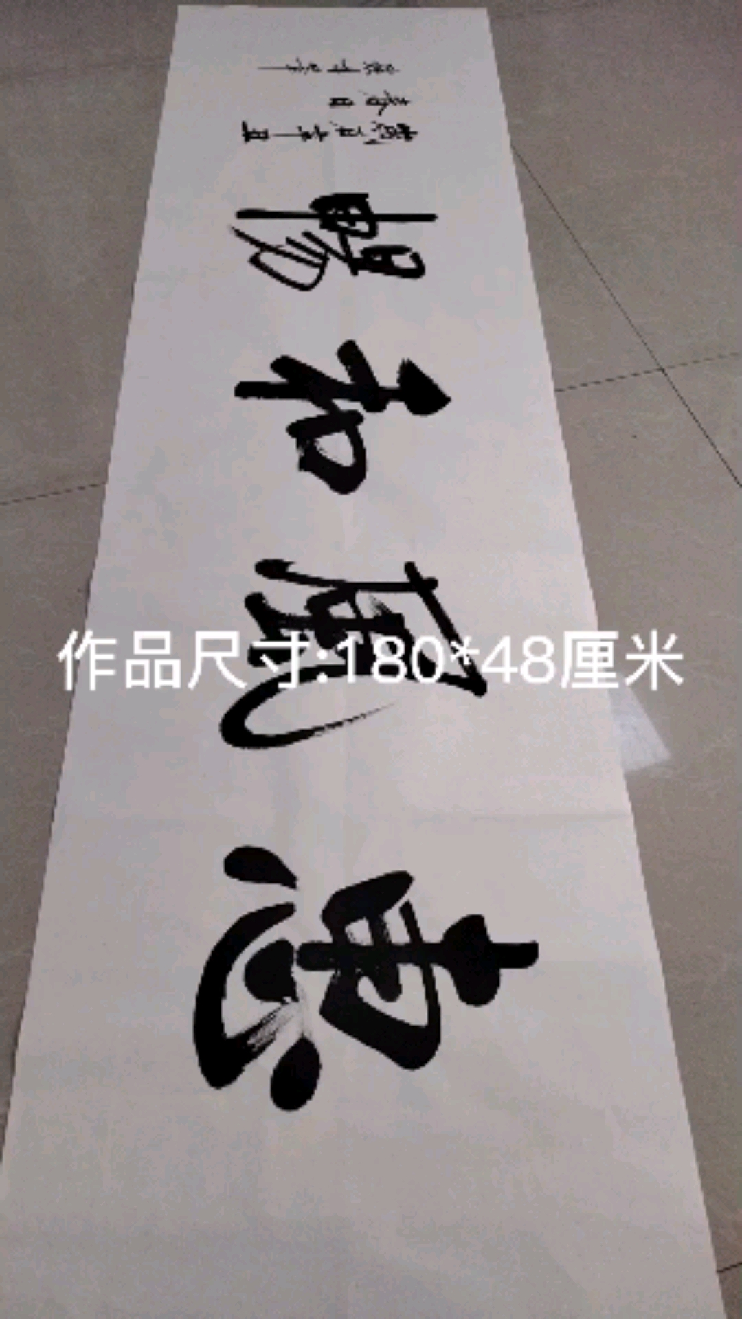 启功体书法#彭琰林写启功书法大字作品