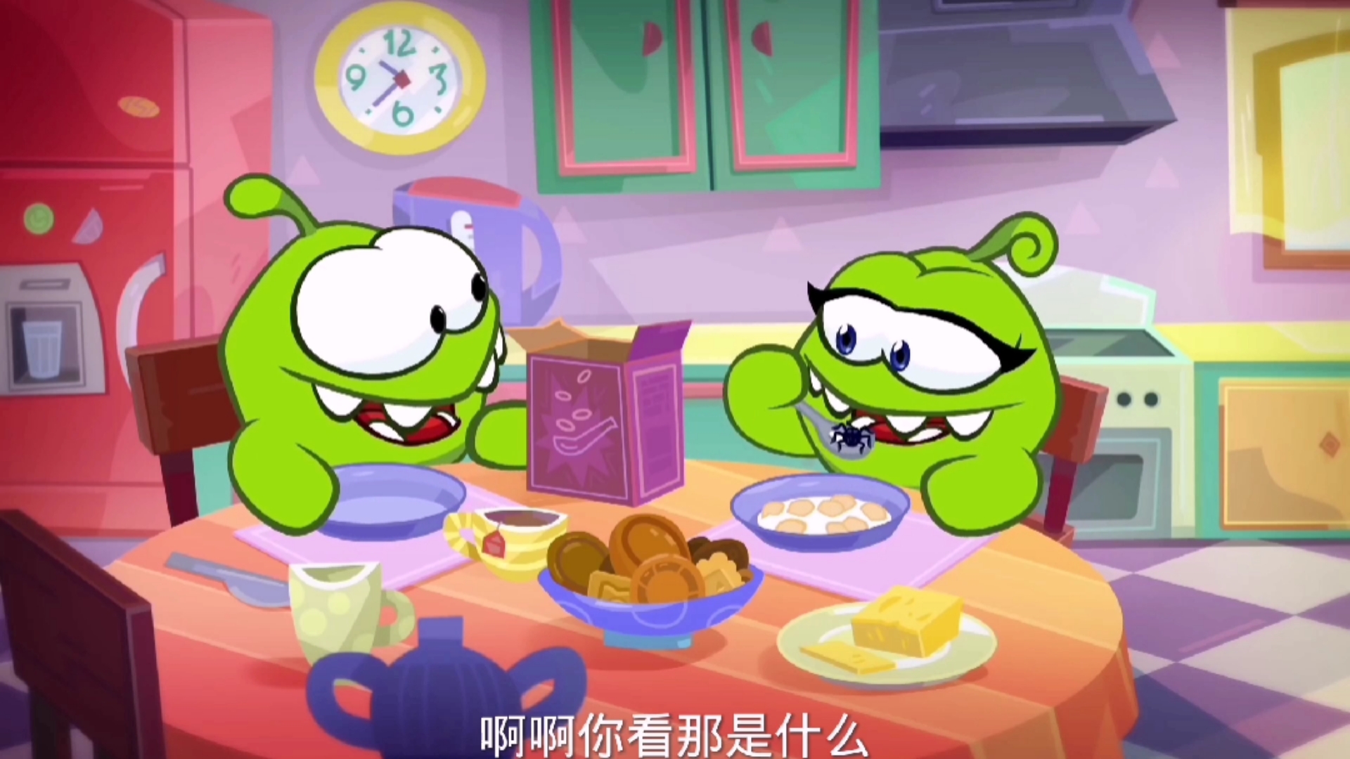 动漫#奥姆吃了神奇糖果居然可以让对方听自己的话