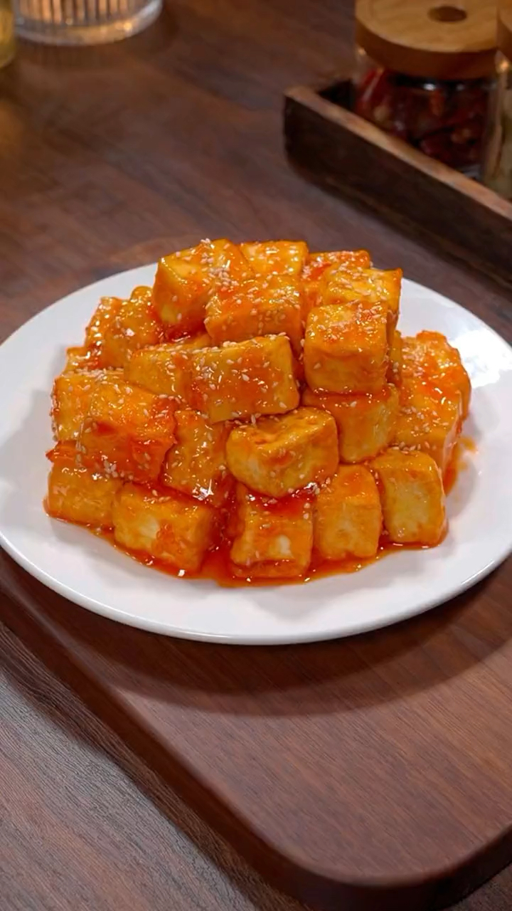 糖醋脆皮豆腐