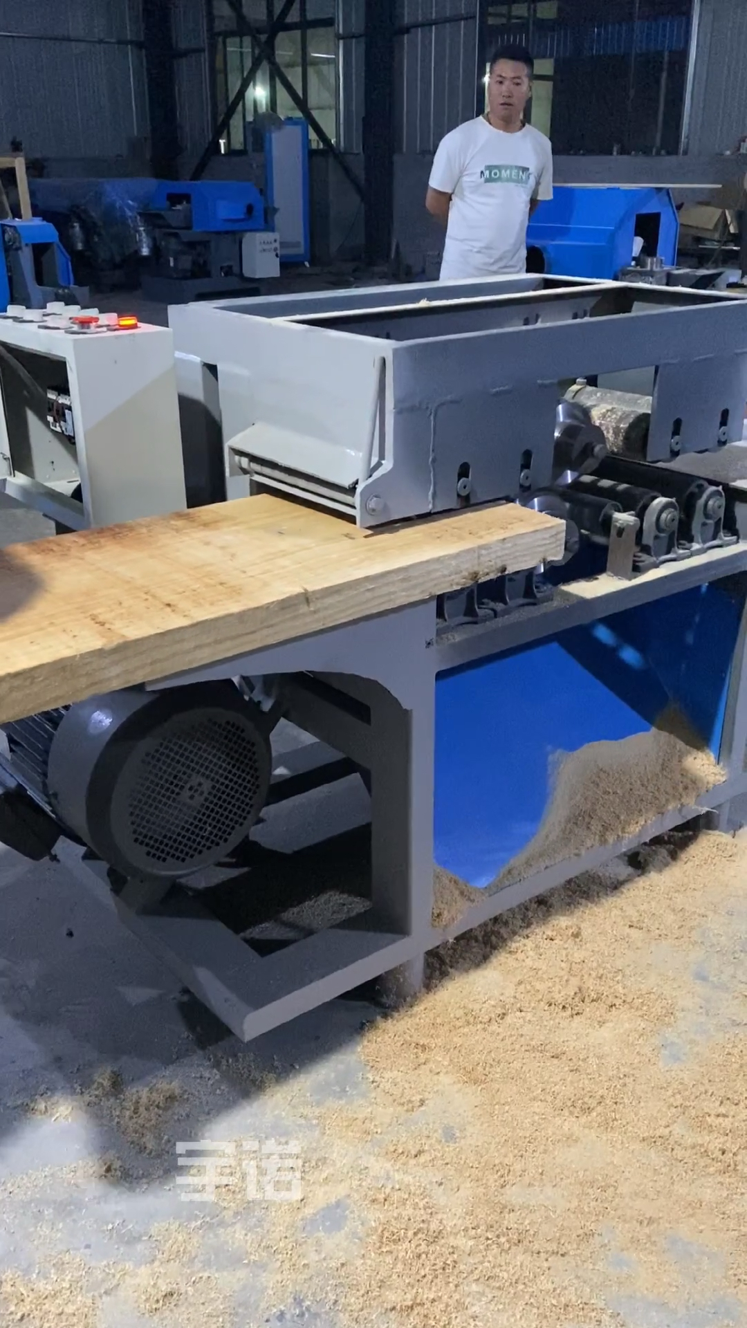 方木多片锯#简易板式多片锯