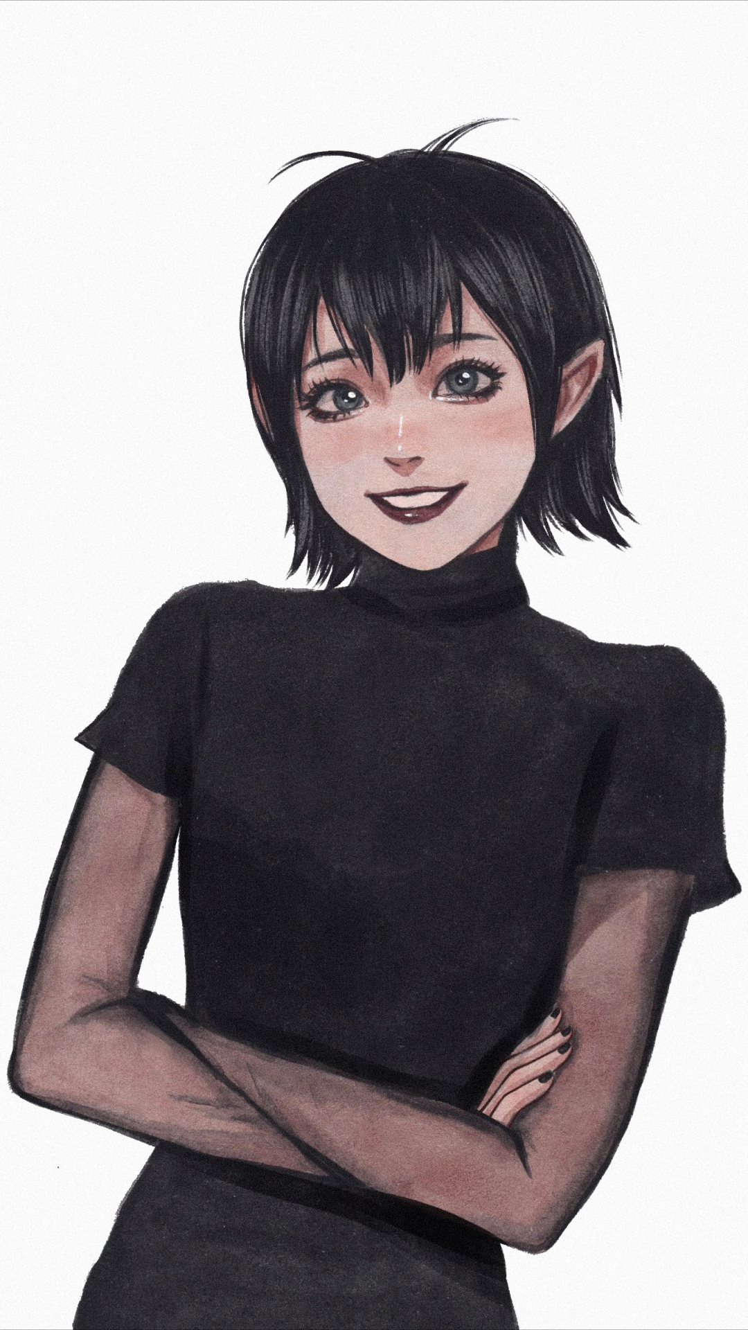 铃儿水彩#今天画个梅菲斯