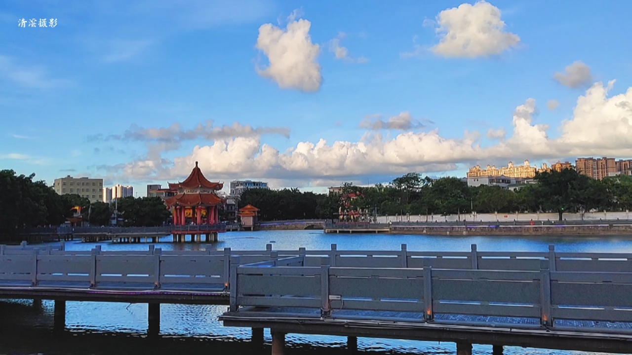 你好,夏天#海丰南湖夏日景色小惊艳