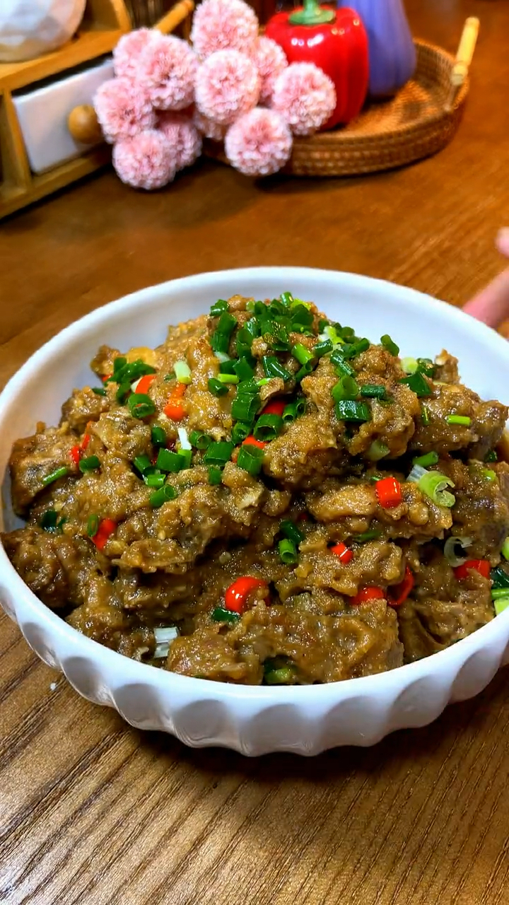 自制美食米粉鸭的美味家常做法鲜香软糯营养开胃比饭店的还好吃