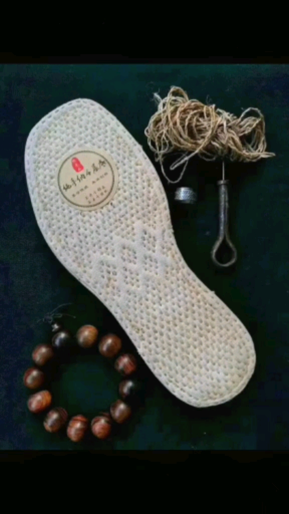 麻绳手纳千层底布鞋传统手工纳制吸汗透气养脚实物拍摄