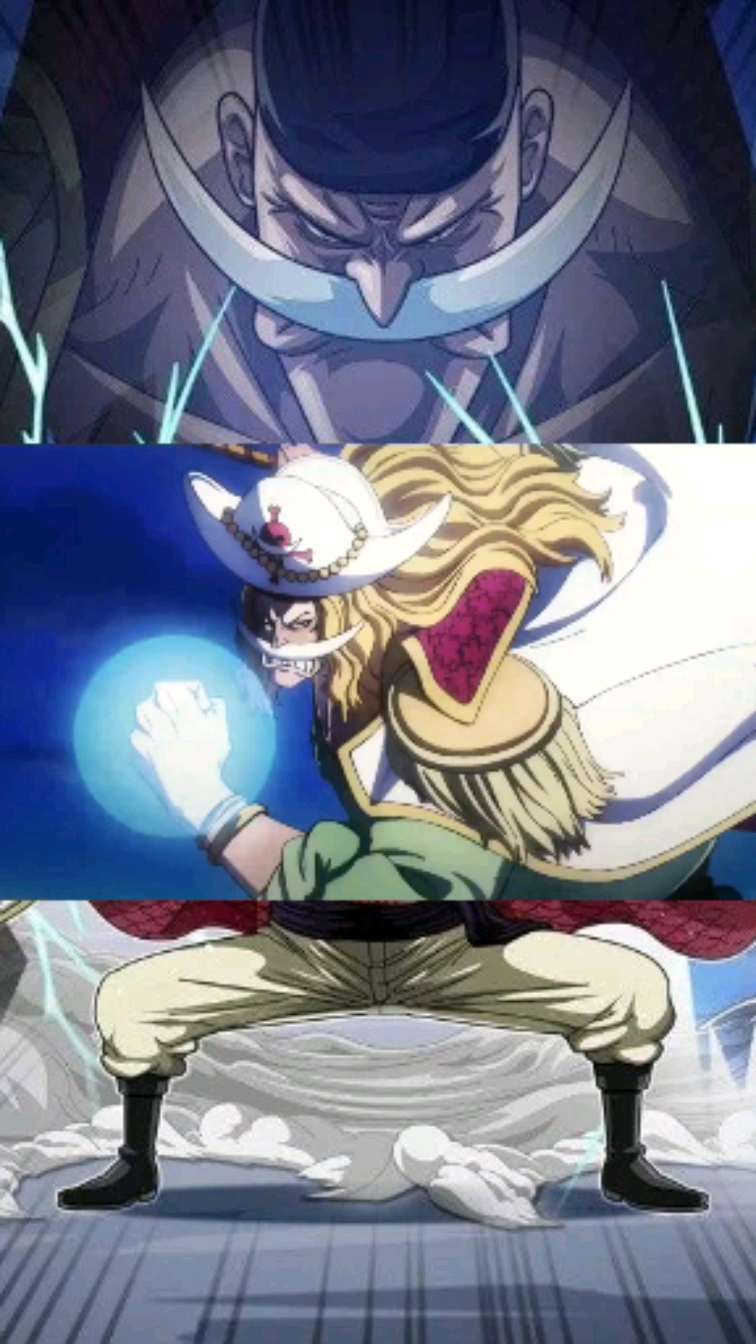 海贼王#最新剧情御田vs年轻白胡子-度小视